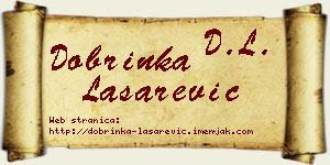Dobrinka Lašarević vizit kartica